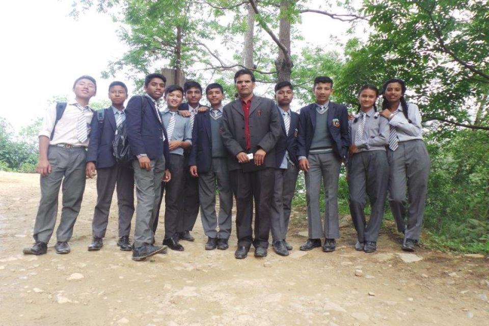 Panauti Hydropower Station  Visit for Grade X Students -2075