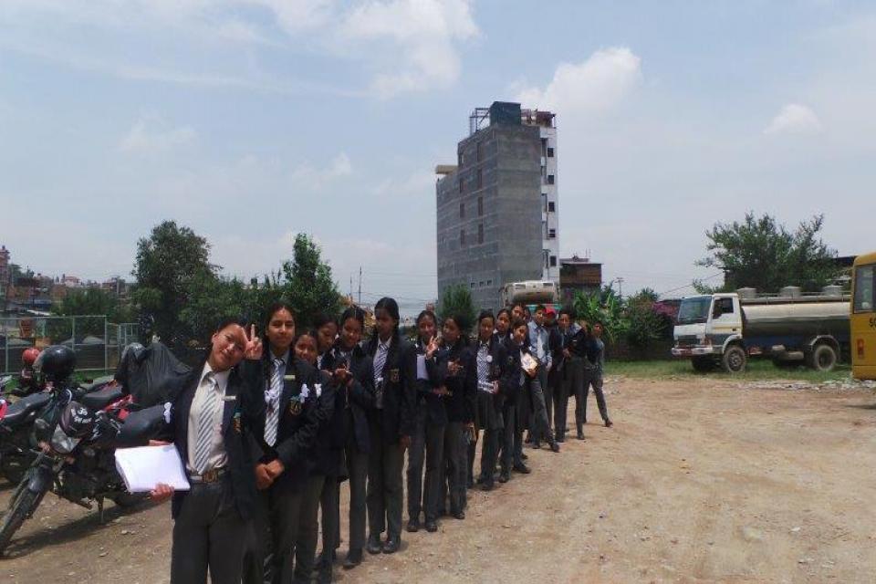 Dairy Factory Visit for Grade  IX students -2075